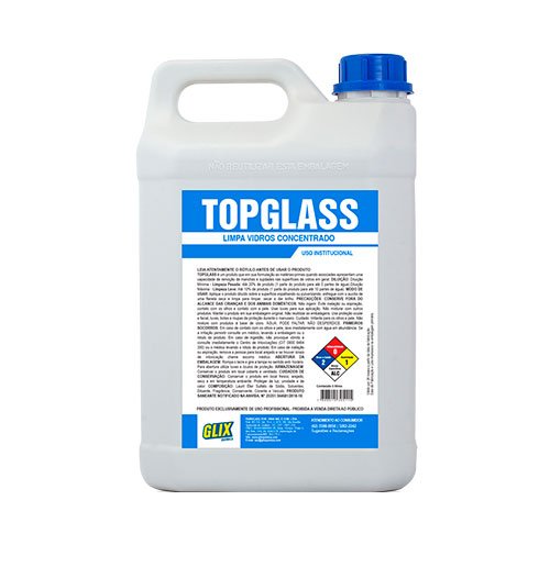 Limpa Vidros e Inox Concentrado Top Glass